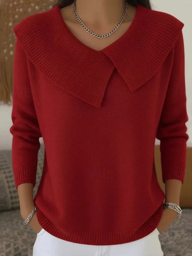 Maglia Nicole con scollatura a incrocio